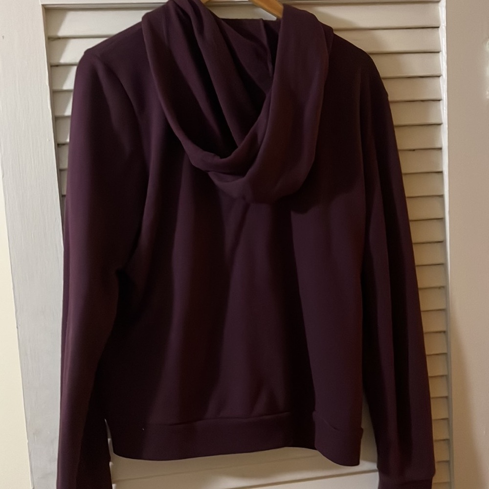 Purple, Size L, PINK zip-up hoodie. - Picture 4 of 4